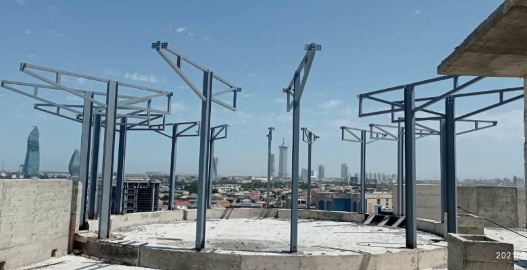 Çınar Park Çatısı (Metal Konstruksiyon Imalat ve Montaj İşleri)